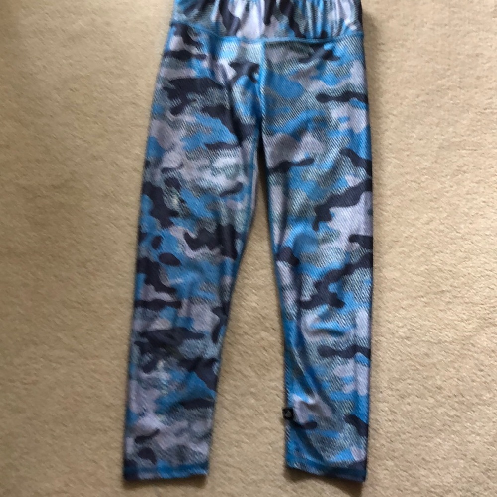 Terez camo print capris